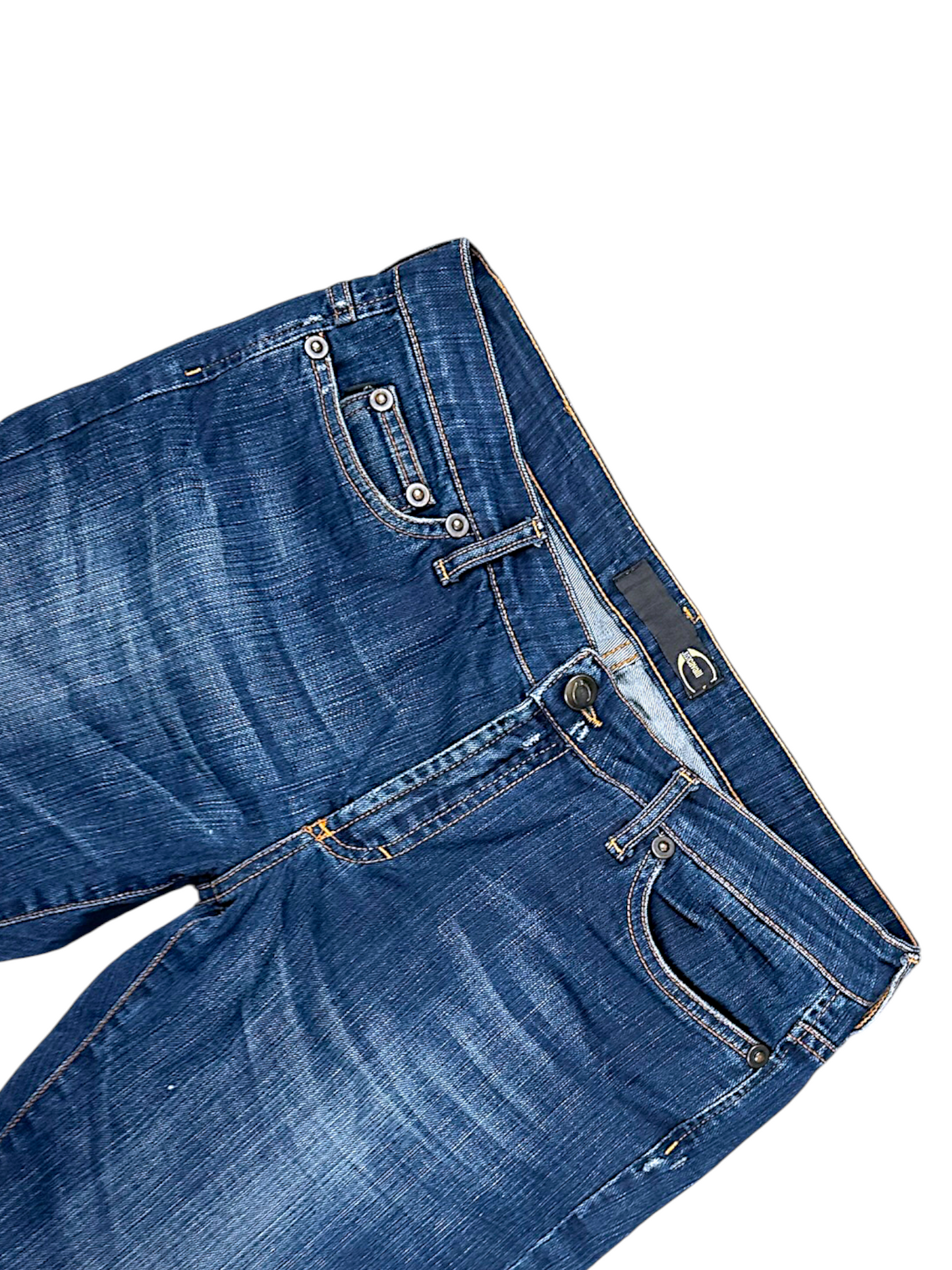 Vintage Cavalli Y2K Straight Leg Damenjeans (M)