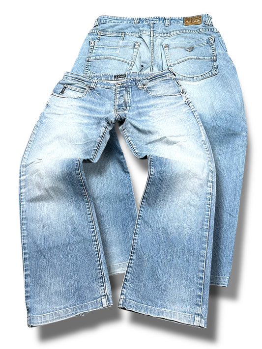 Vintage Armani Straight Leg Jeans (S)