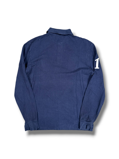 Vintage Ralph Lauren Y2K „Big Pony“ Langarm Polo (S)