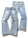 Vintage Miss Me Y2K Low Waist Bootcut / Flared Damenjeans (L)