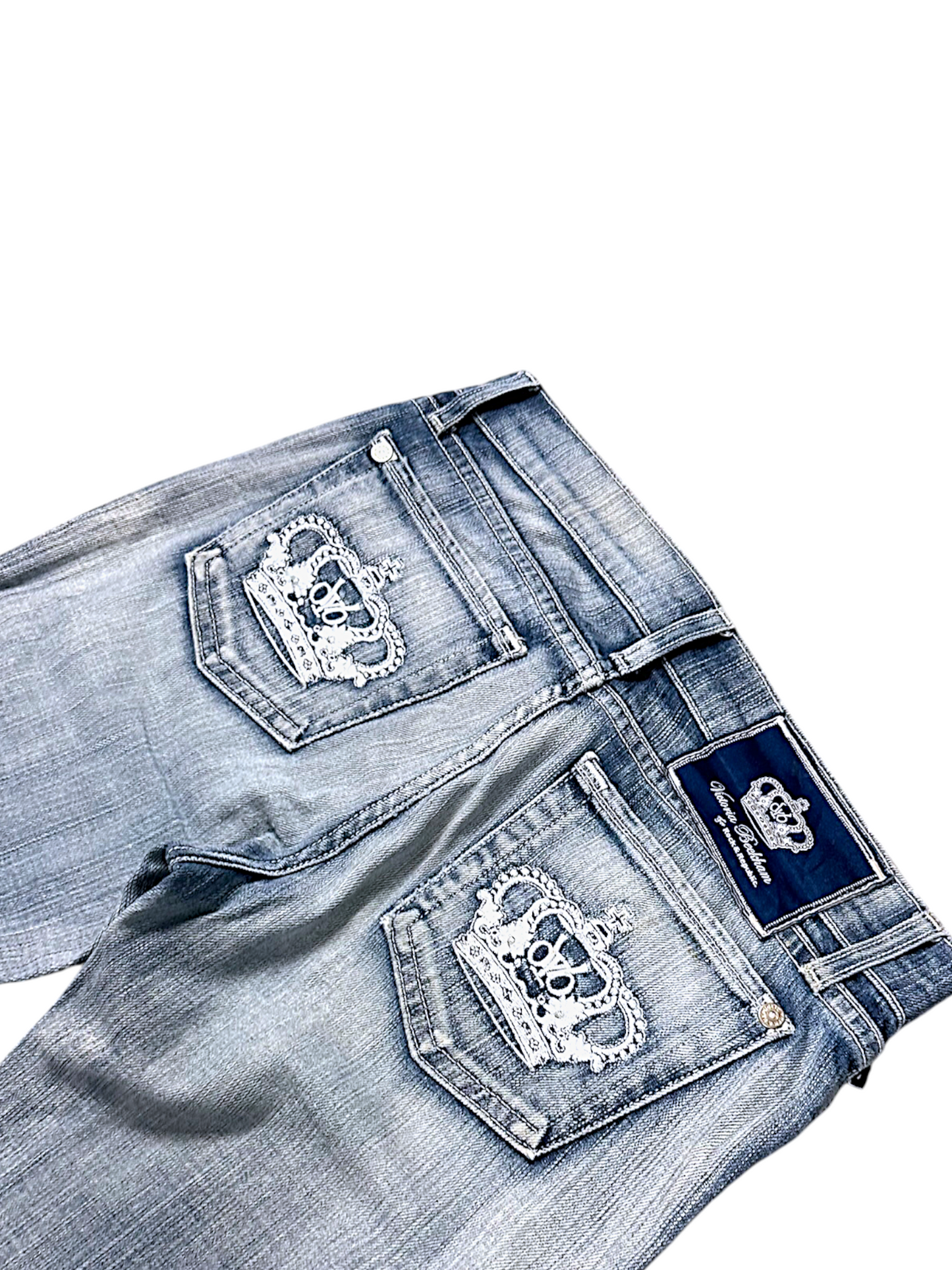 Vintage Victoria Beckham Y2K Low Waist Flared Damenjeans (L)