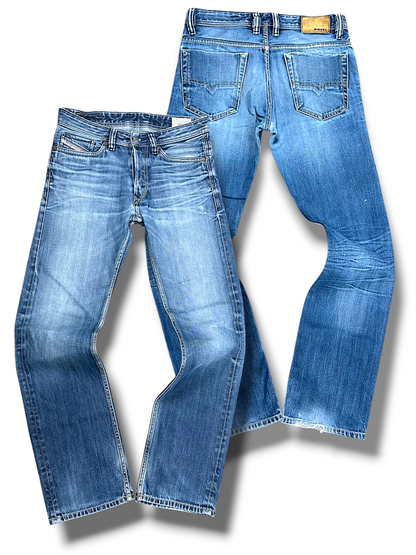 Vintage Diesel Y2K Straight Leg Jeans „Viker“ (L)