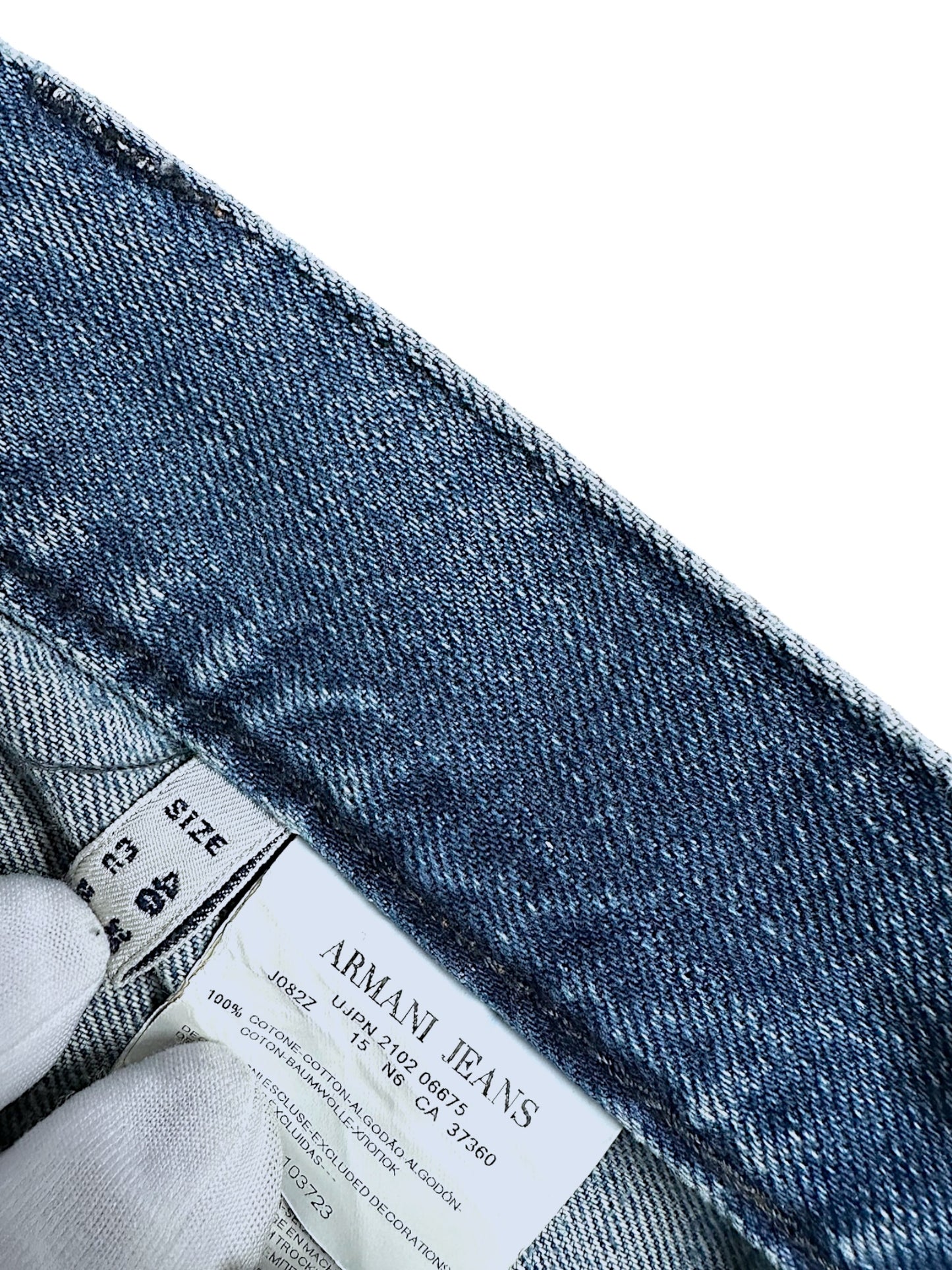 Vintage Armani straight leg Jeans (S)