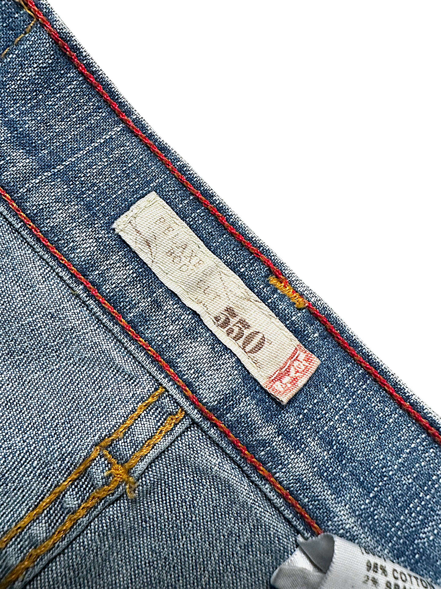 Vintage Levi’s Bootcut / Flared Damenjeans „RELAXED BOOTCUT 550“ (S)