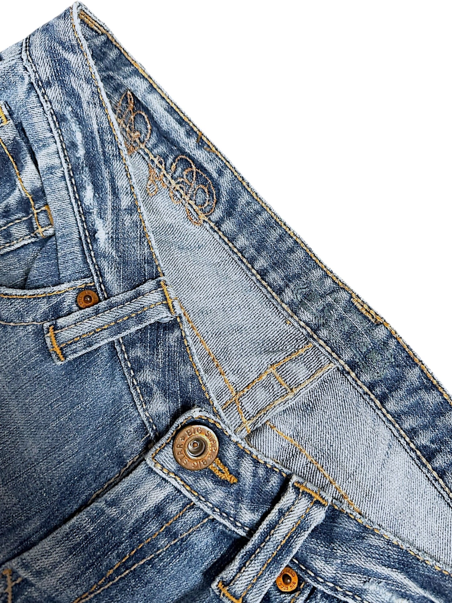 Vintage Y2K Low Waist Bootcut / Flared Damenjeans (M)