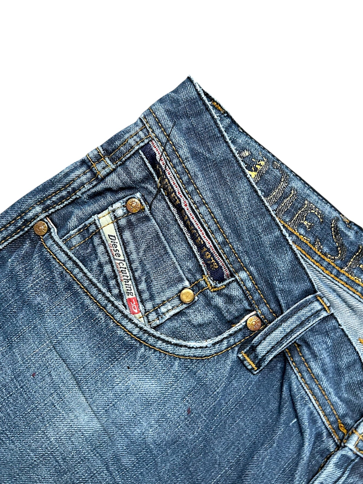 Vintage Diesel Straight Leg Jeans (M)