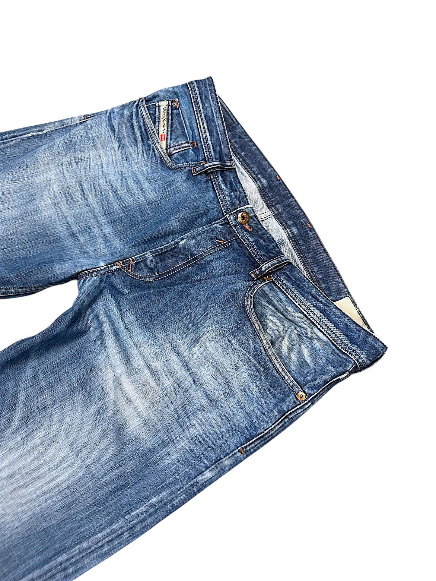 Vintage Diesel Y2K Straight Leg Jeans (XL)