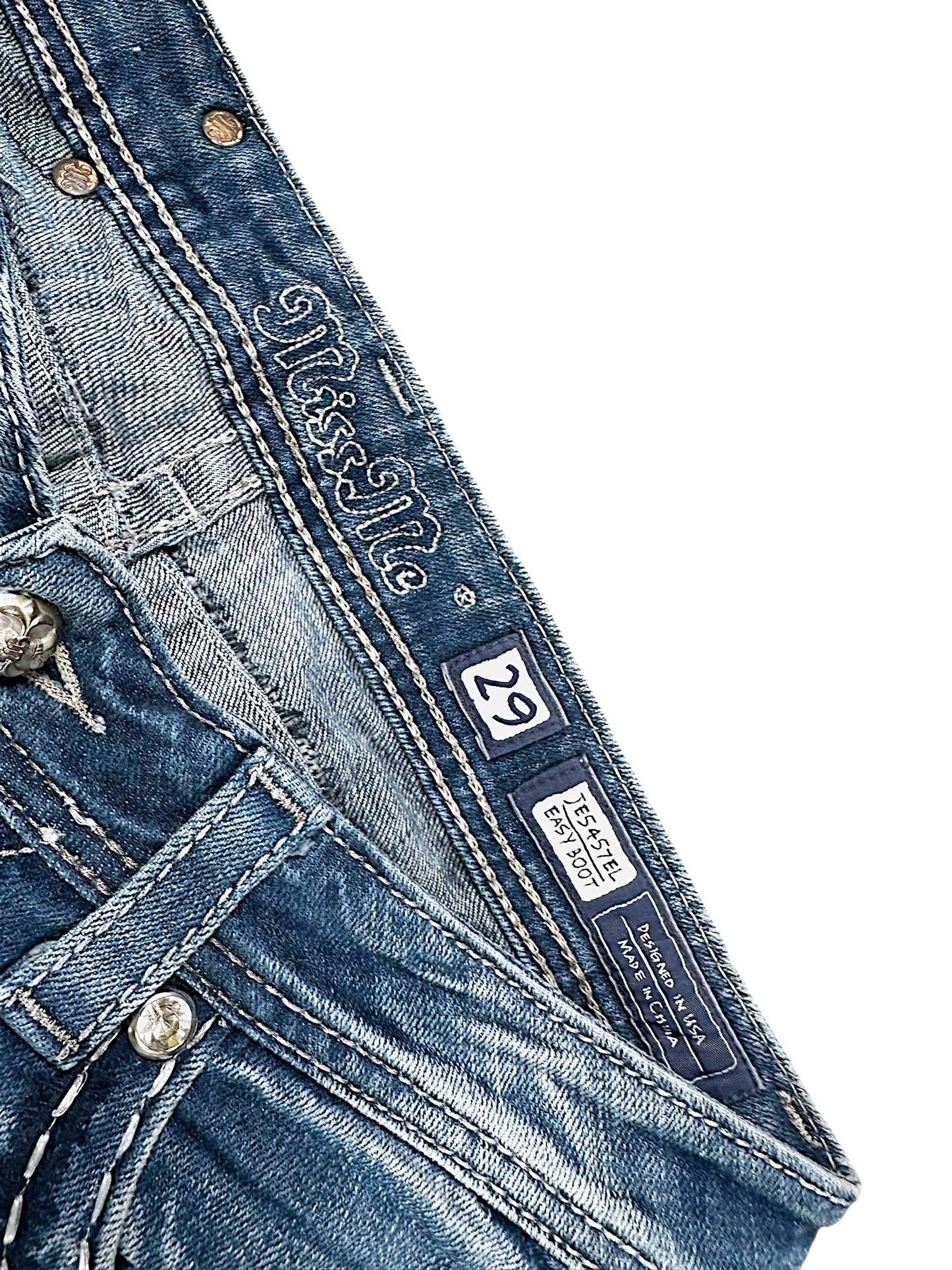 Vintage Miss Me Y2K Bootcut / Flared Damenjeans (L)