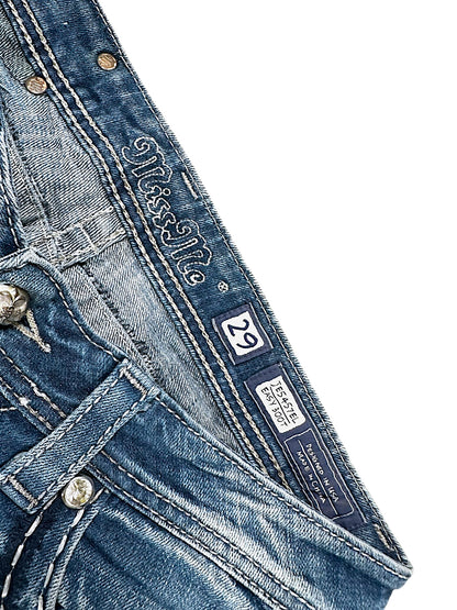 Vintage Miss Me Y2K Bootcut / Flared Damenjeans (L)