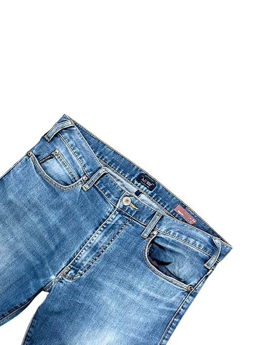 Vintage Armani Straight Leg Jeans (L)