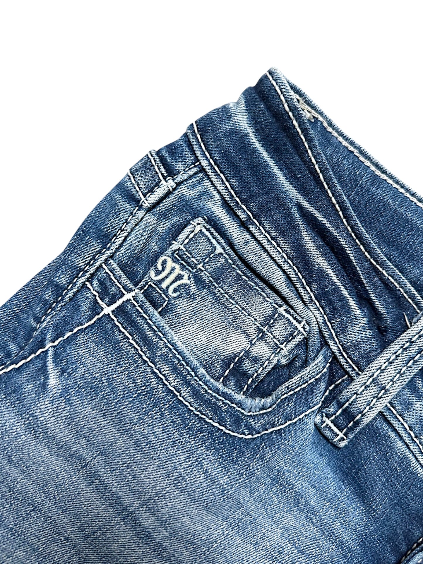 Vintage Miss Me Y2K Low Waist Bootcut / Flared Damenjeans (XS)