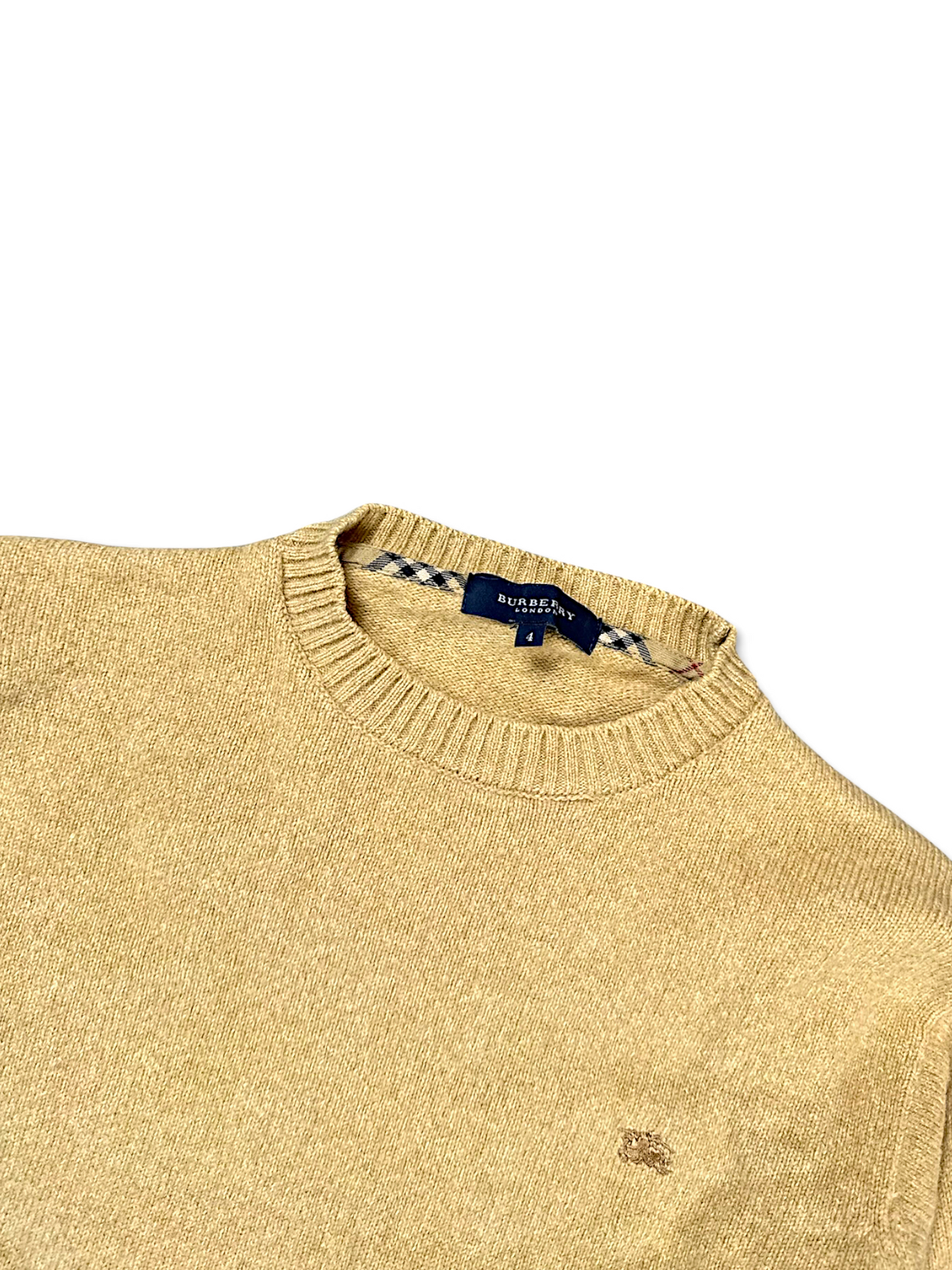 Vintage Burberry Wollpullover (XS)