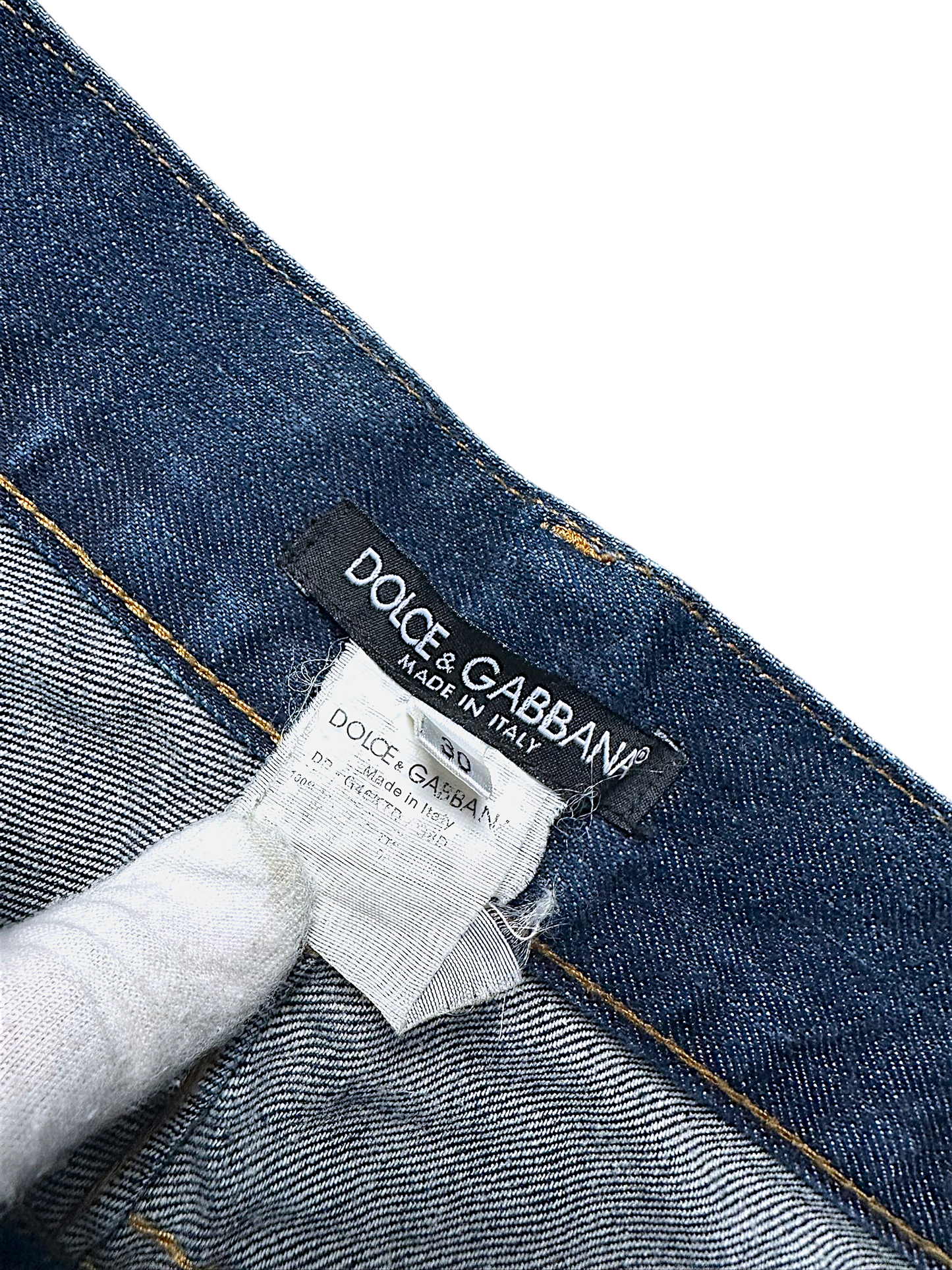 Vintage Dolce & Gabbana Straight Leg Jeans (L)