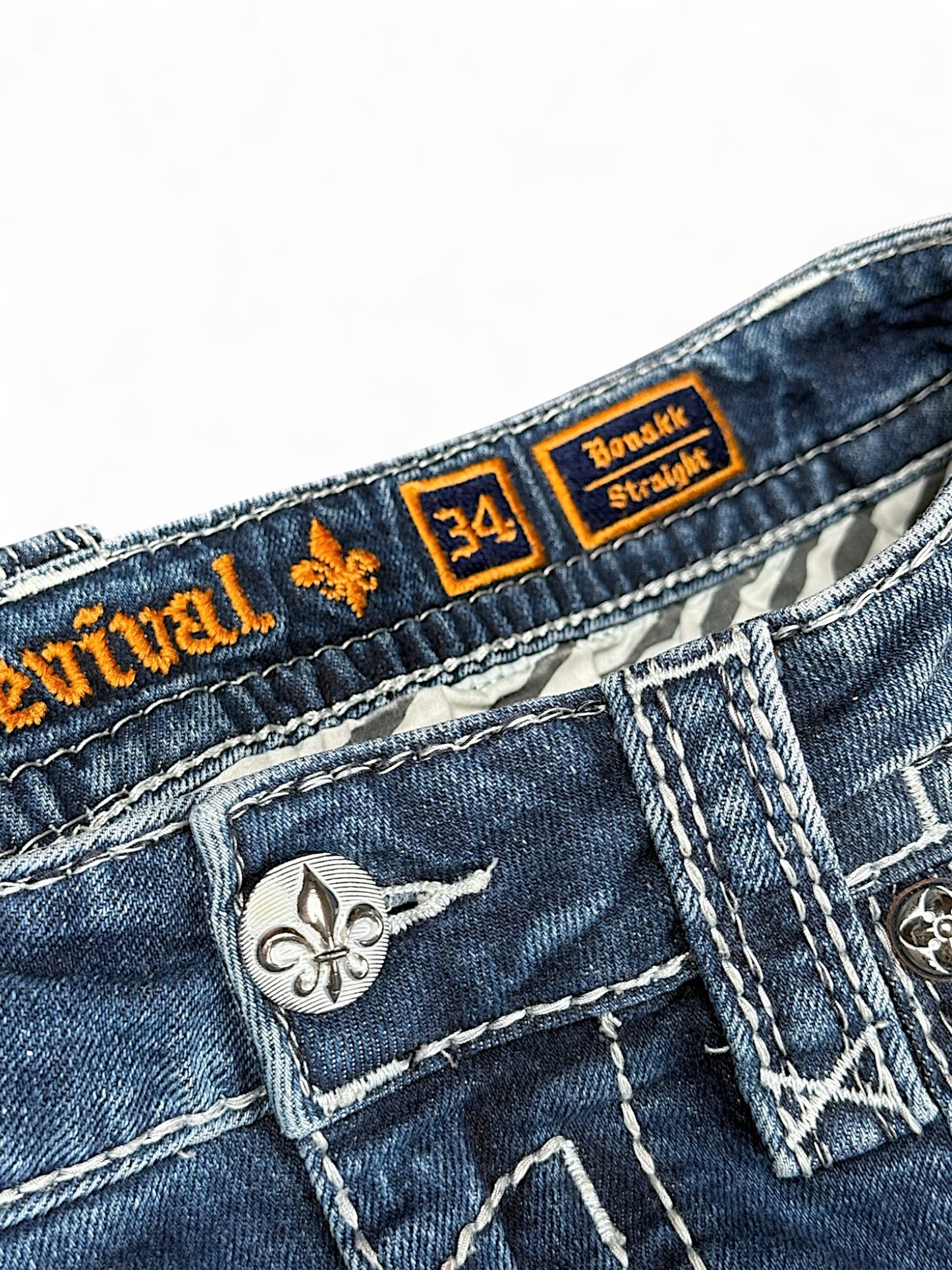 Vintage Rock Revival y2k Jeans (L)