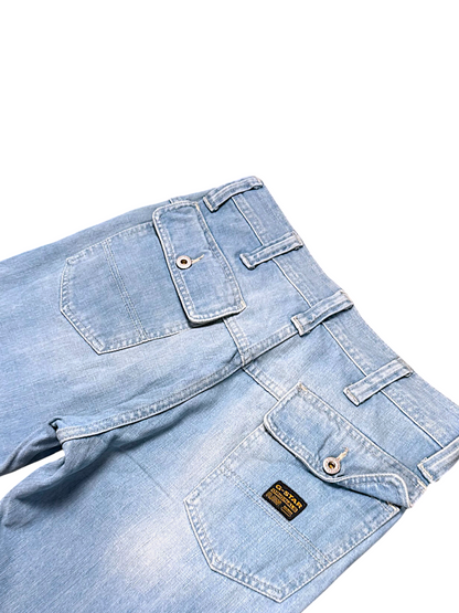 Vintage G-Star Y2K Flared Damenjeans (L)