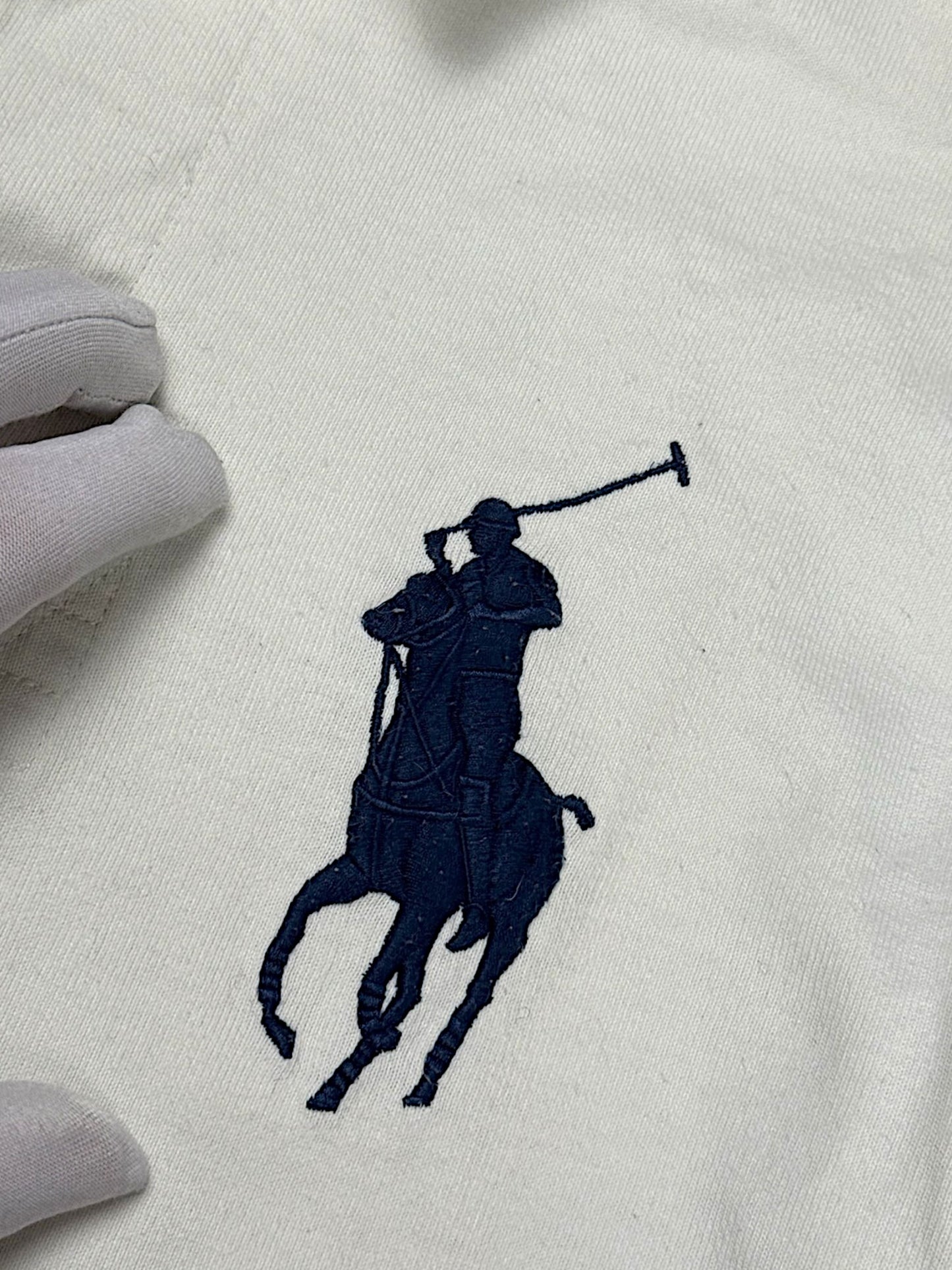 Vintage Ralph Lauren Y2K Pullover mit Kragen (S)