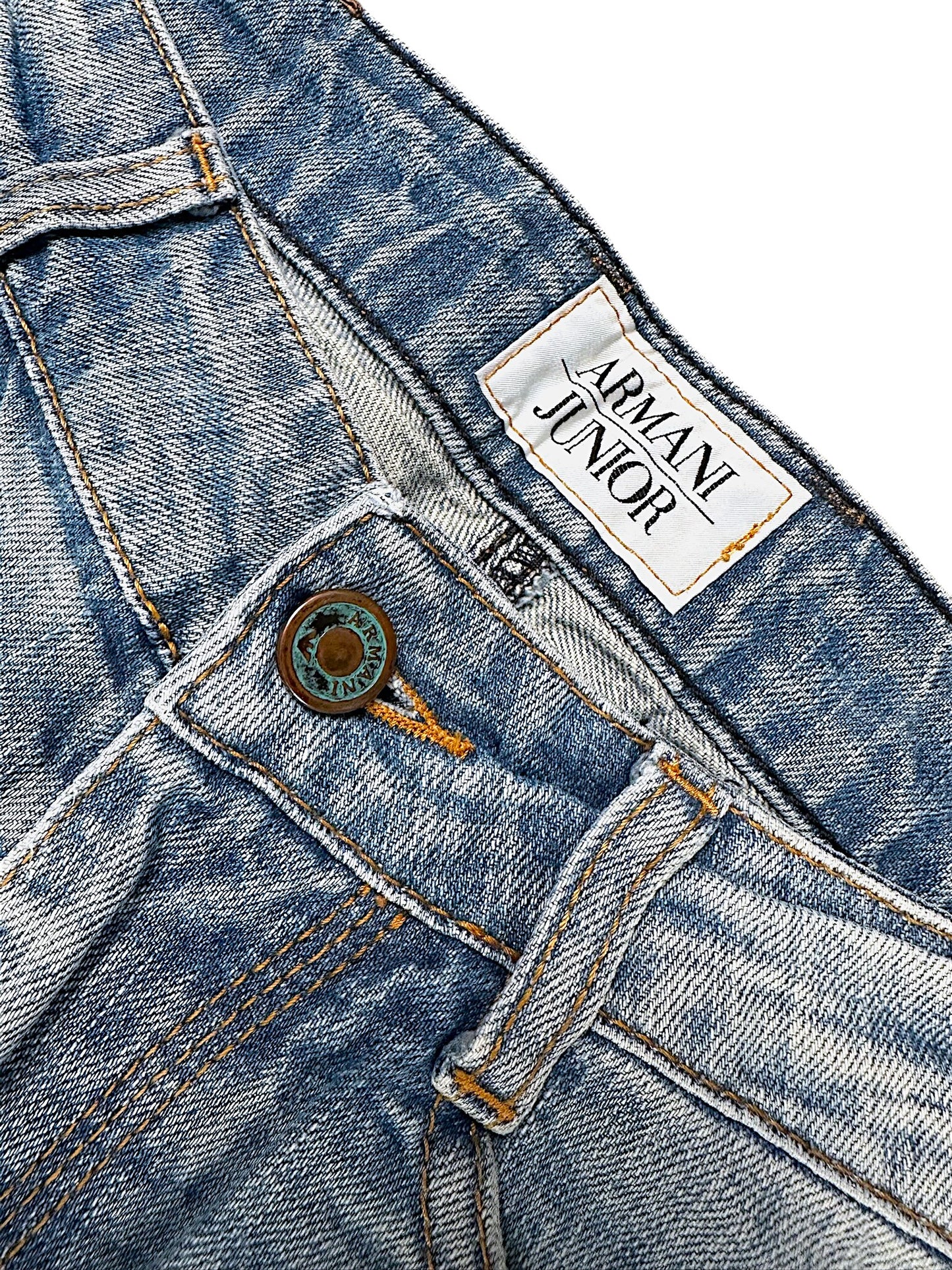 Vintage Armani Y2K Straight Leg Damenjeans (S)