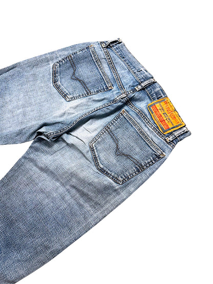 Vintage Diesel Y2K Straight Leg Damenjeans (S)