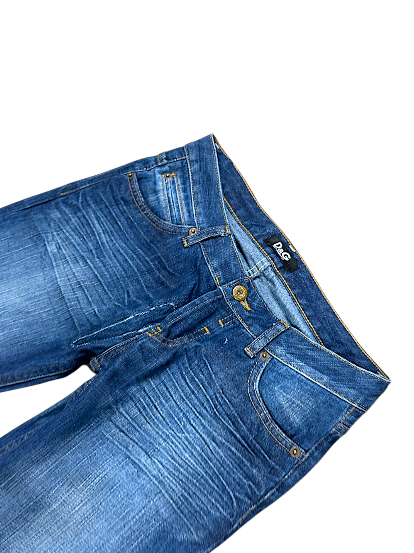 Vintage Dolce & Gabbana Y2K Bootcut Damenjeans (L)