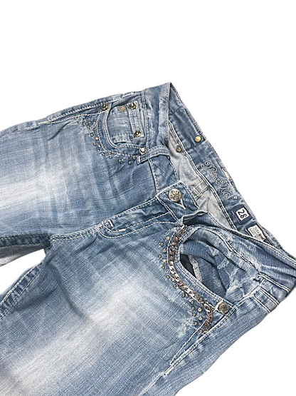 Vintage Miss Me Y2K  Bootcut / Flared Damenjeans (M)