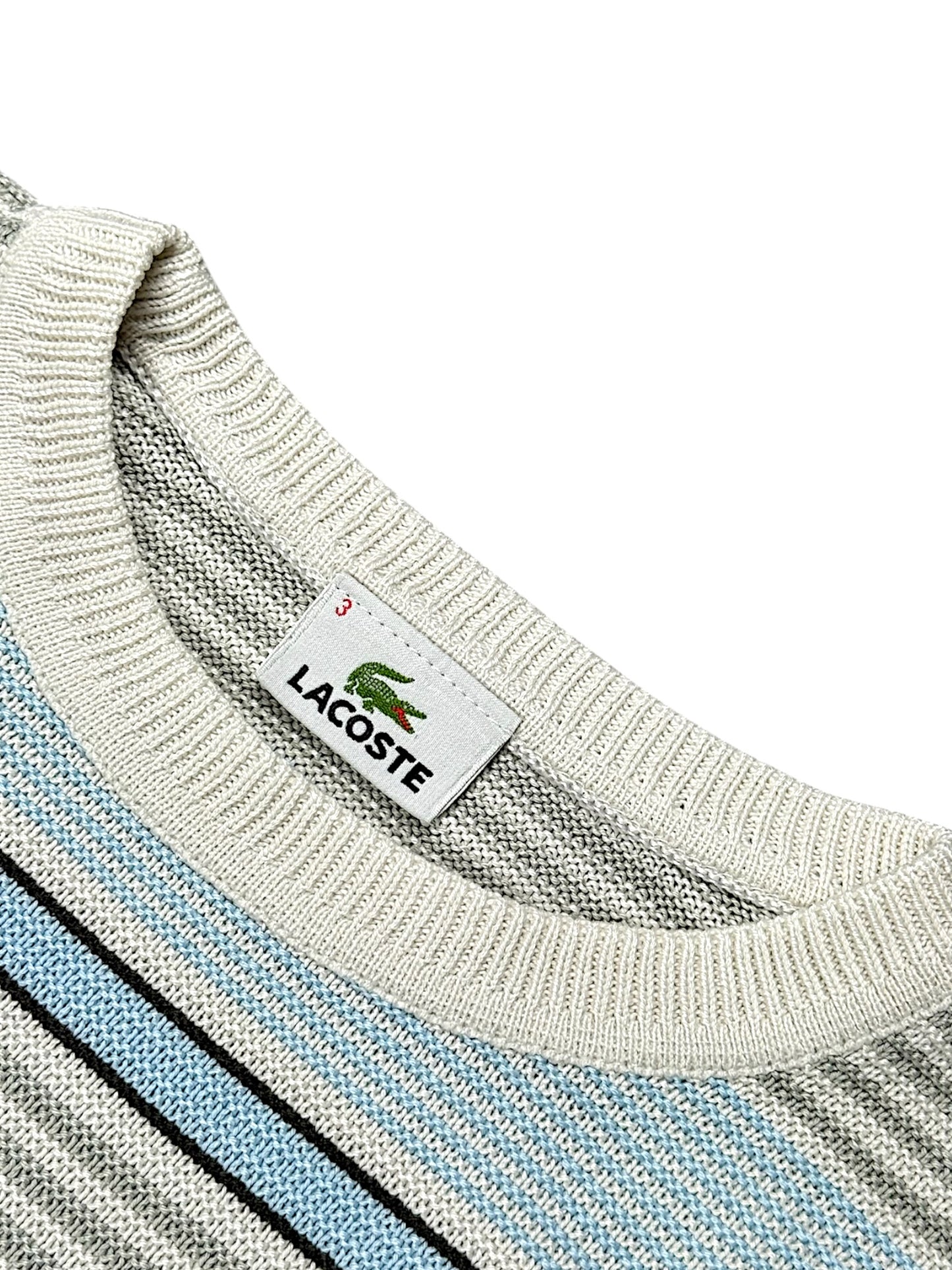 Vintage Lacoste Y2K Strickpullover (S)