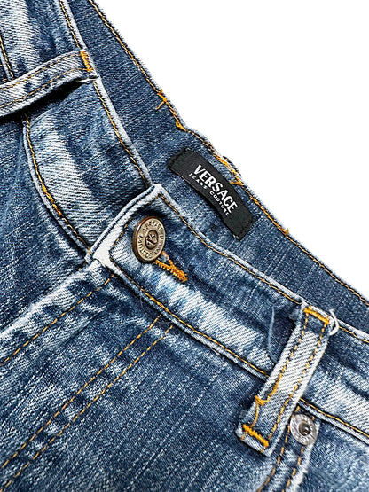 Vintage Versace Y2K Straight Leg Jeans (S)