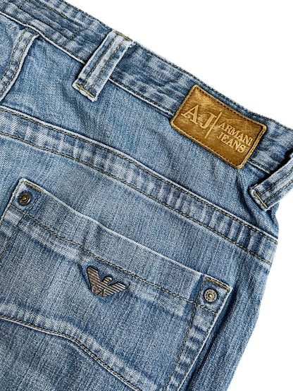 Vintage Armani Straight Leg Jeans (M)
