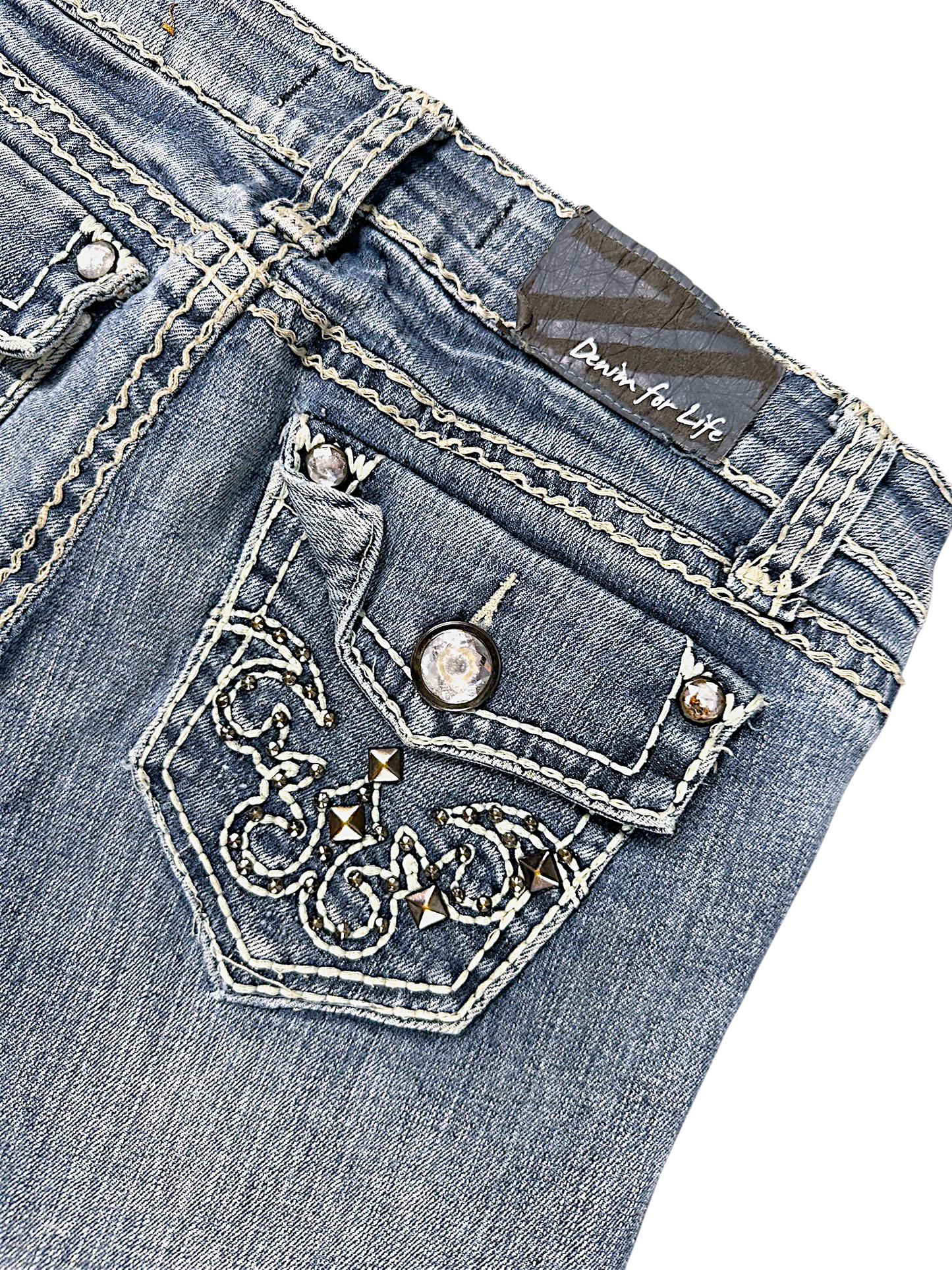 Vintage ZANADI Y2K Low Waist Bootcut / Flared Damenjeans (S)