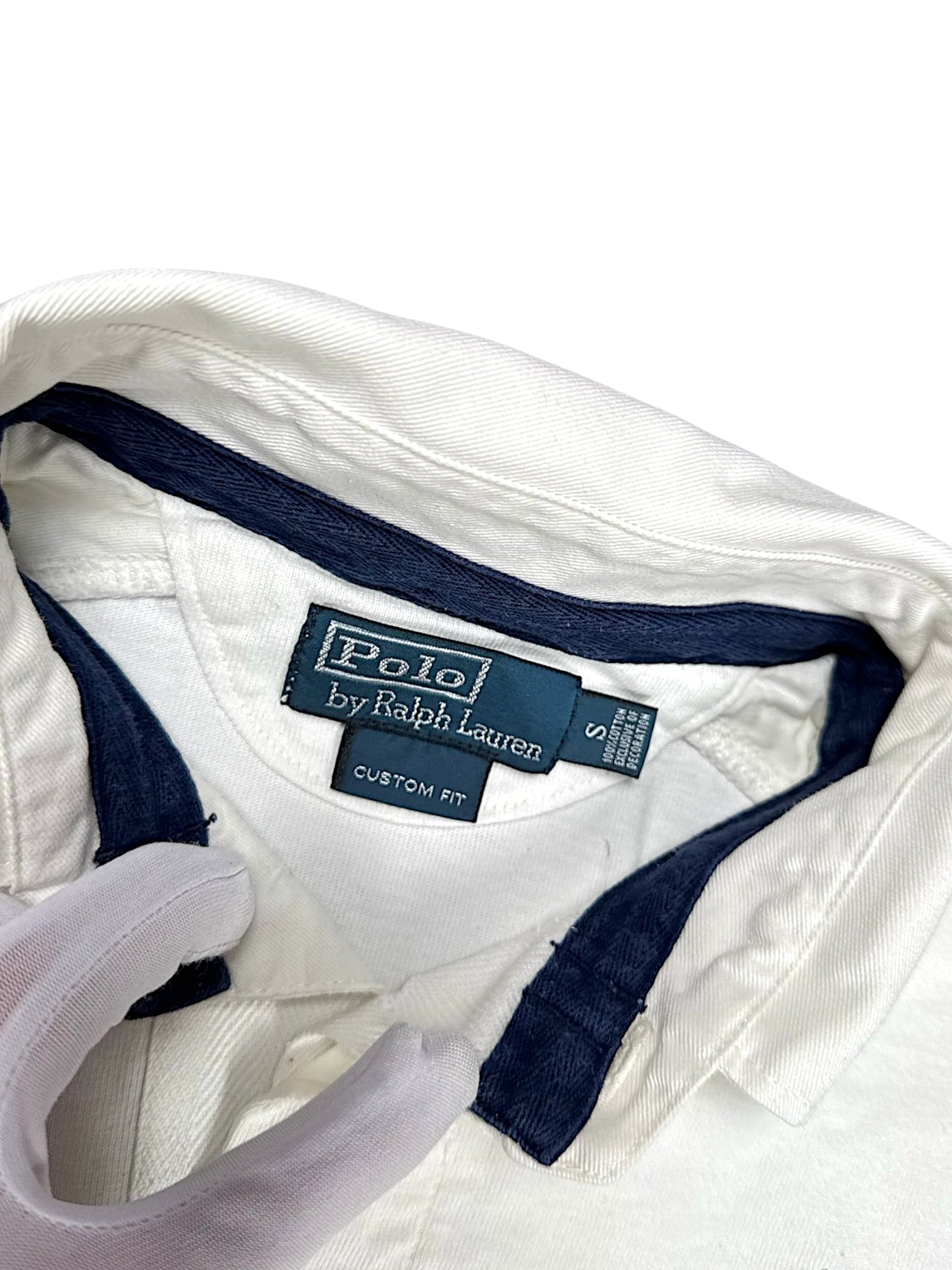 Vintage Ralph Lauren Y2K Pullover mit Kragen (S)