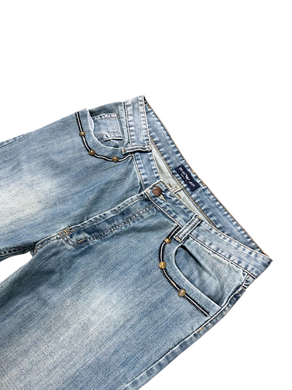 Vintage Armani Y2K Baggy Jeans (M)