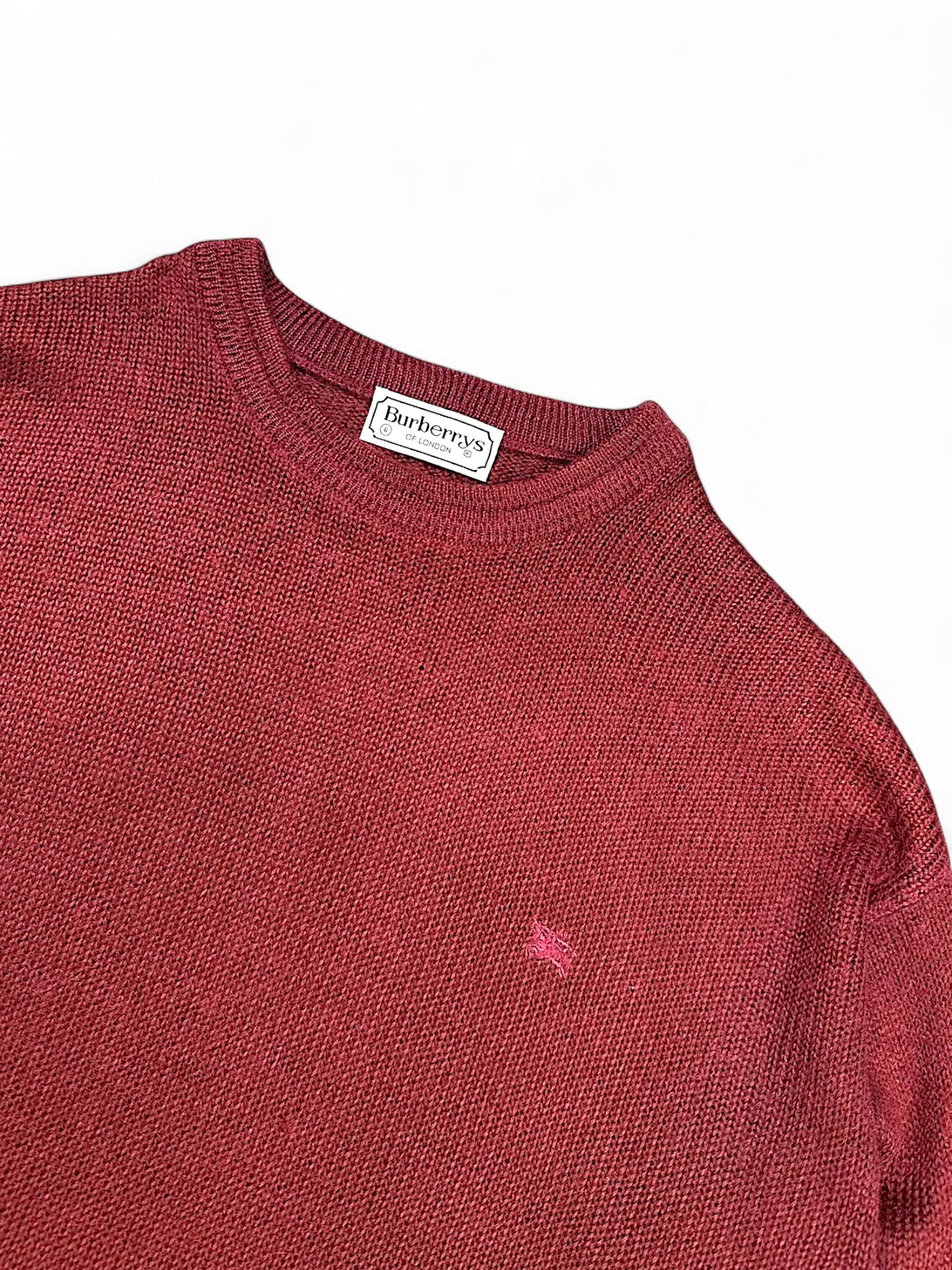 Vintage Burberry Wollpullover (L)