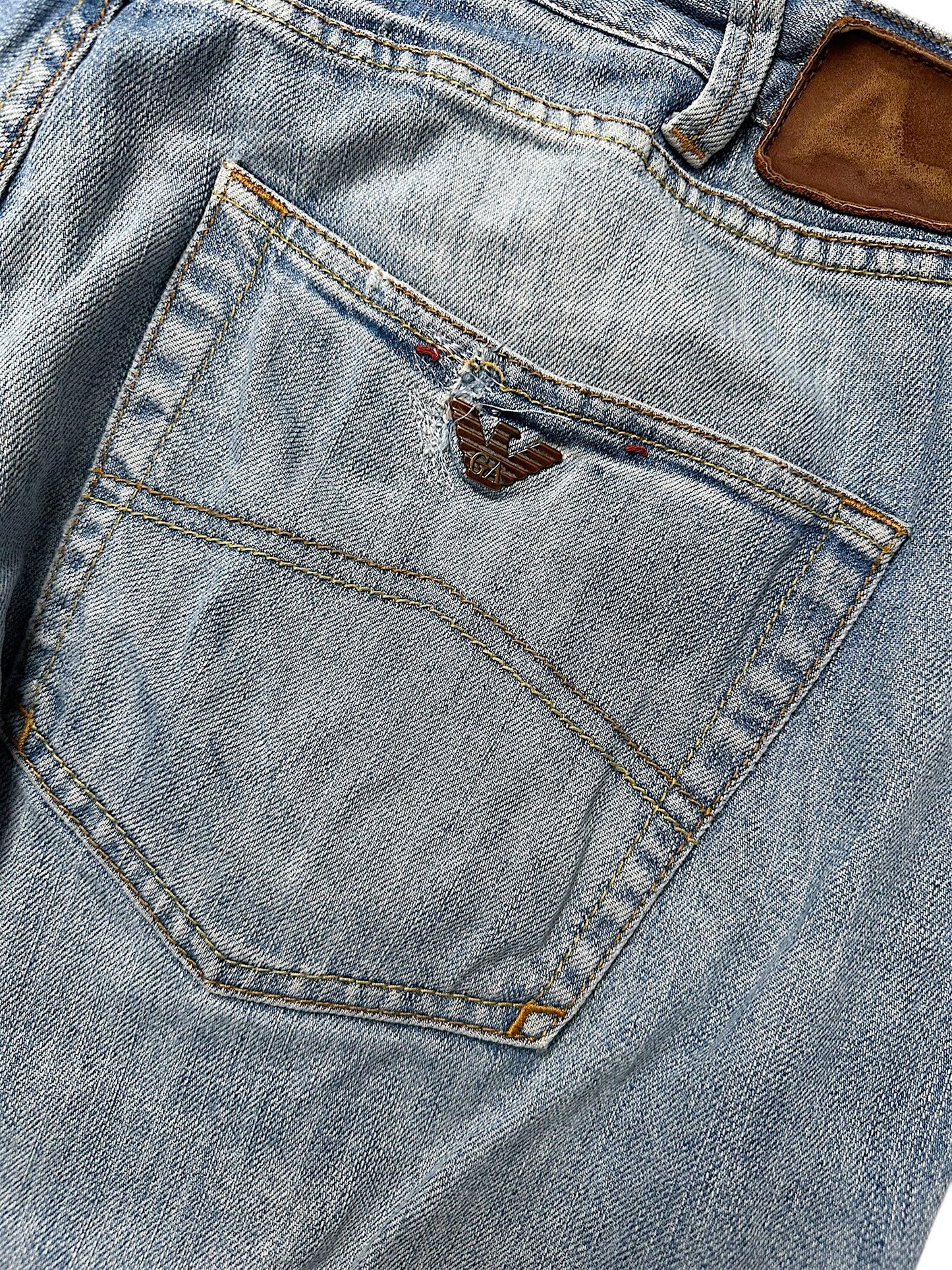 Vintage Armani Y2K Baggy Jeans (M)