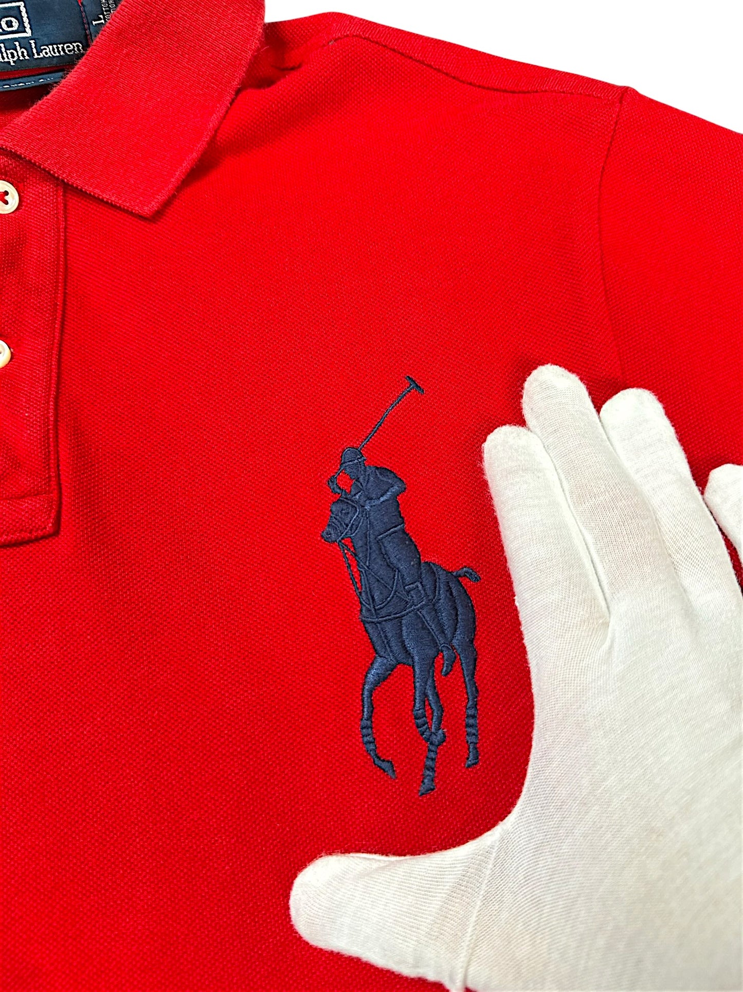 Vintage Ralph Lauren Y2K „UK“ Polo (L)