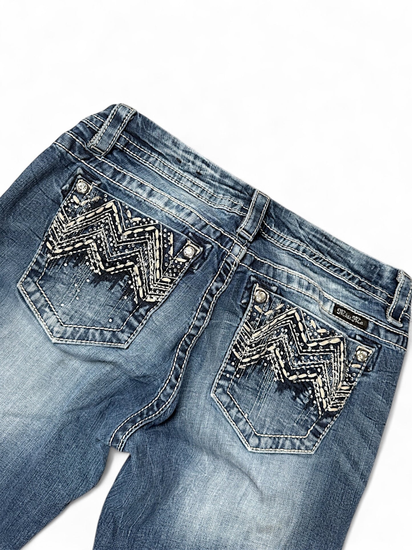 Vintage Misse Me y2k Bootcut Damenjeans (L)