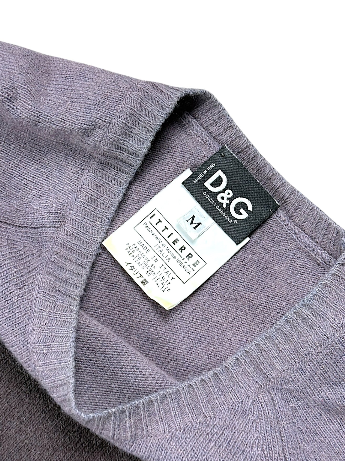 Vintage Dolce & Gabbana Y2K Wollpullover (M)
