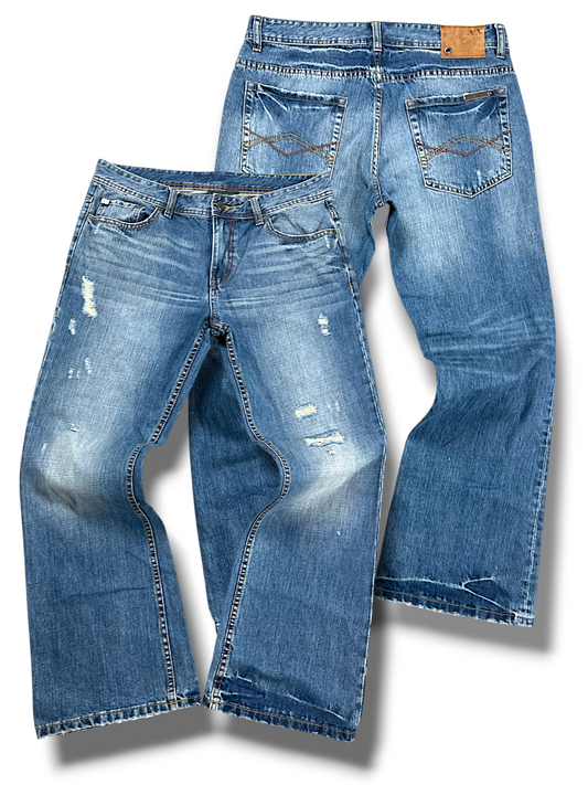 Vintage Armani Y2K Flared Jeans (S)