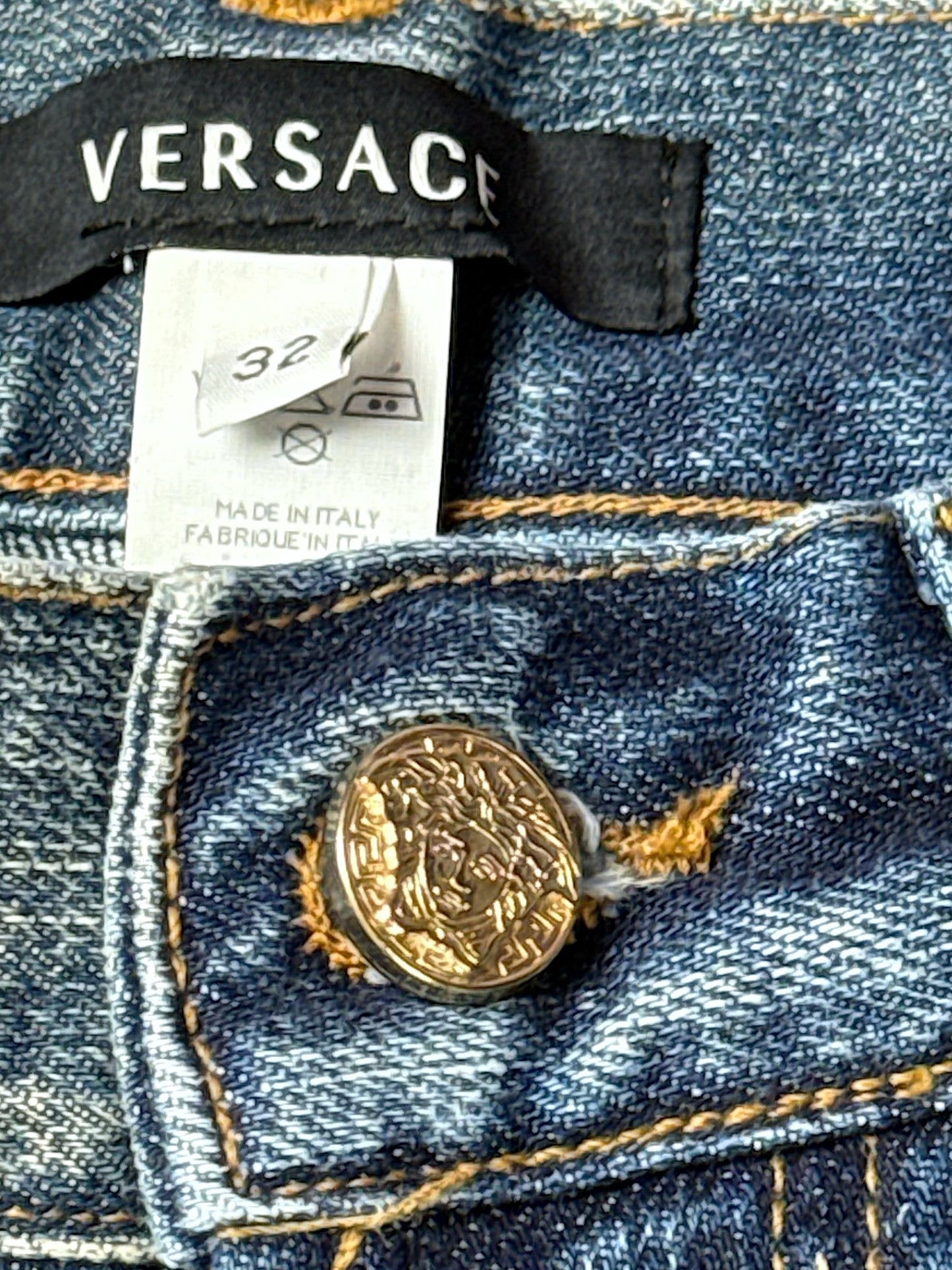 Vintage Versace straight leg Jeans (L)