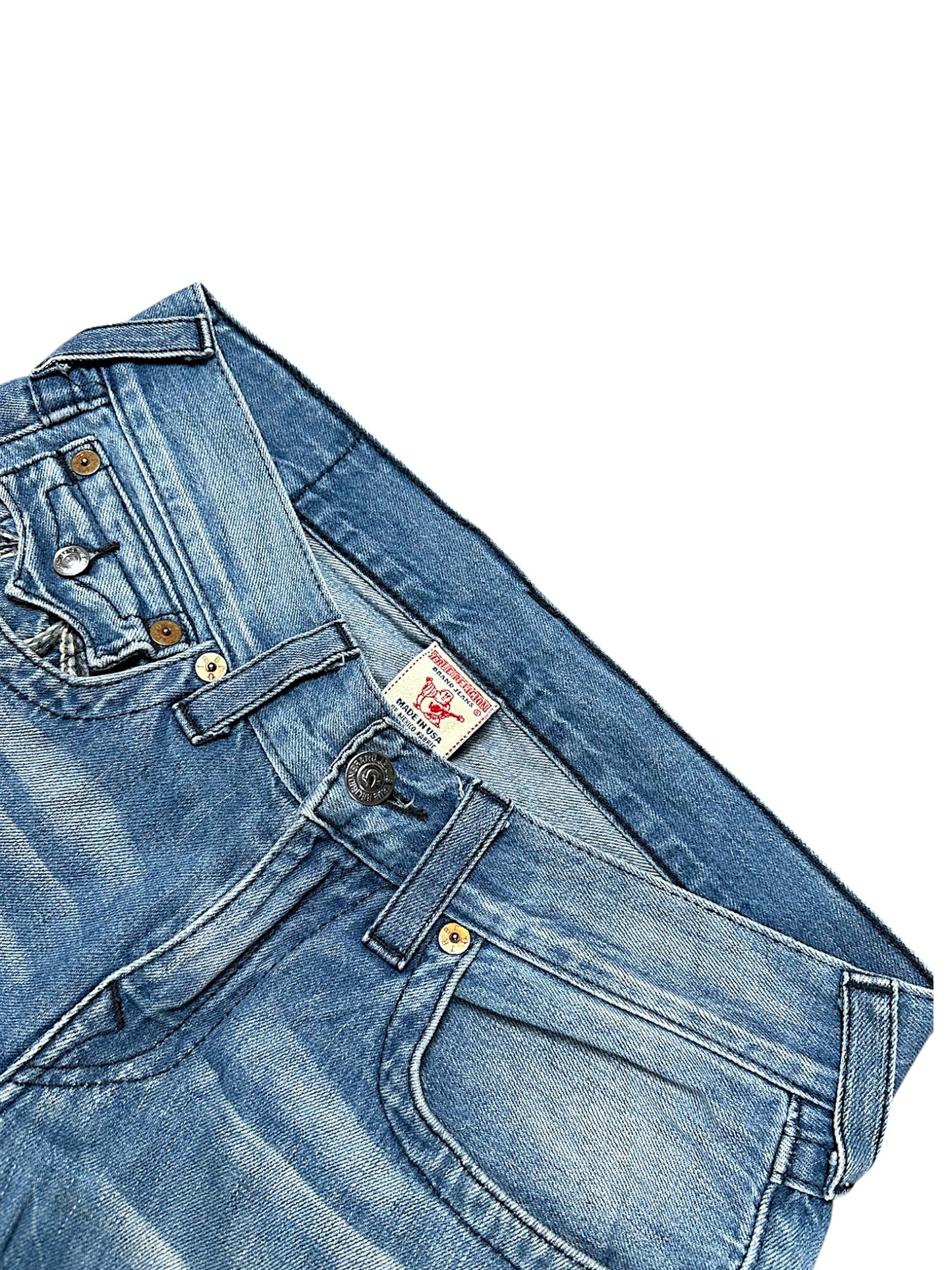 Vintage True Religion Y2K Straight Leg Jeans (S)