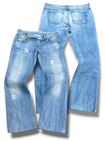 Vintage Diesel Y2K Straight Leg Damenjeans (M)