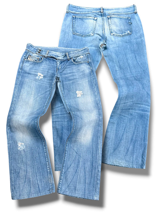 Vintage Diesel Y2K Straight Leg Damenjeans (M)