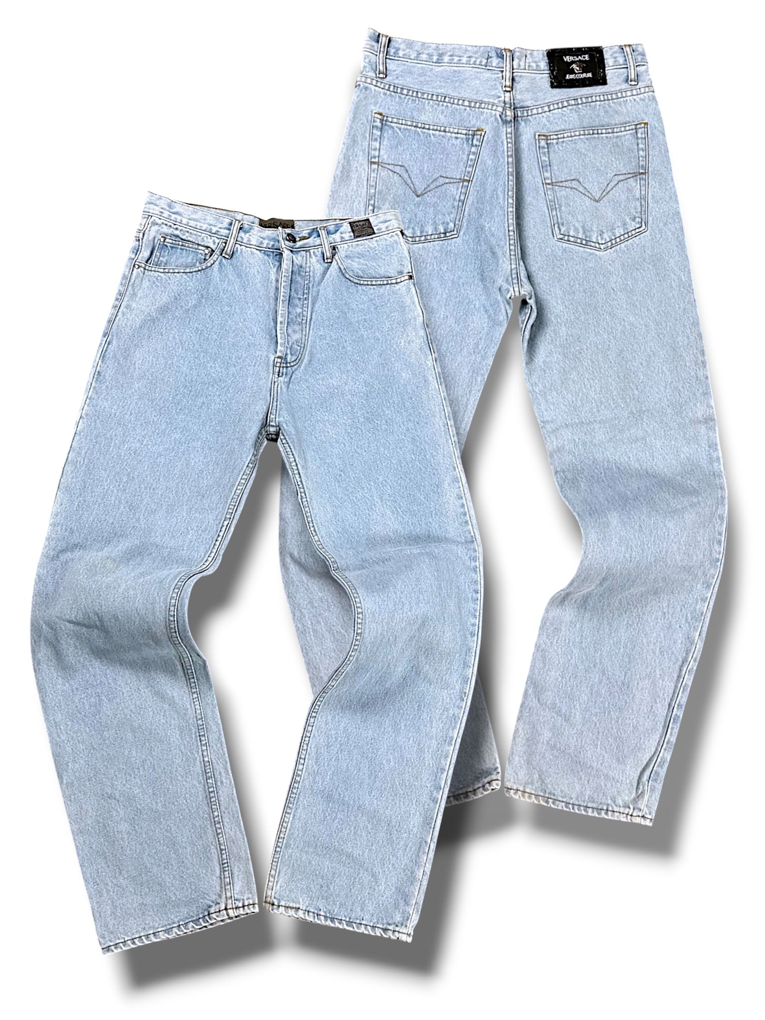 Vintage Versace Straight Leg Jeans (L)