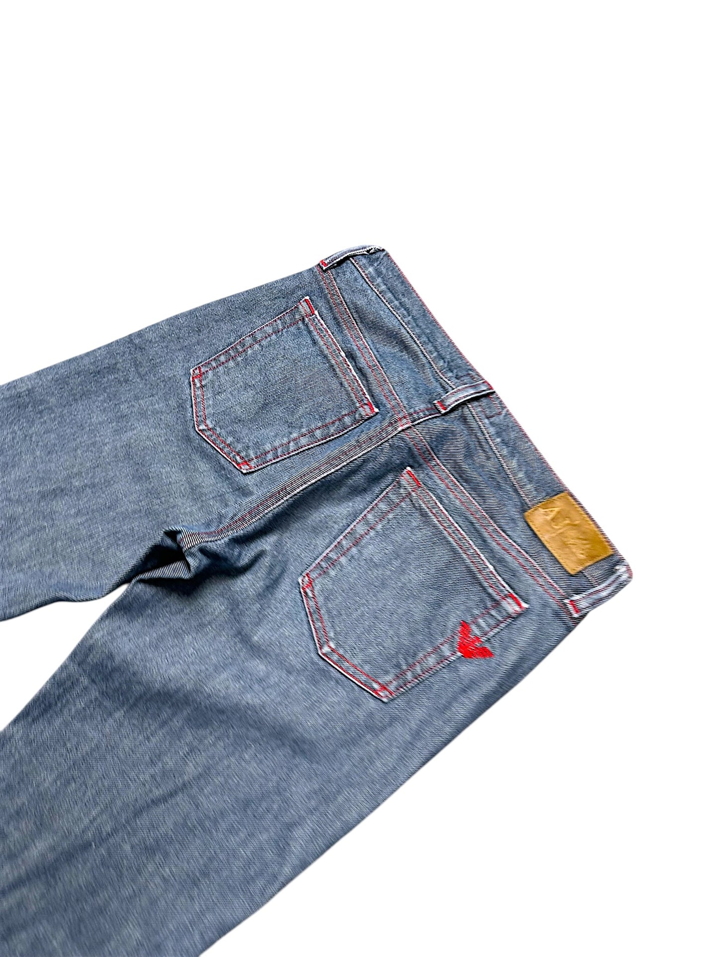 Vintage Armani Y2K Low Waist Bootcut Damenjeans (M)