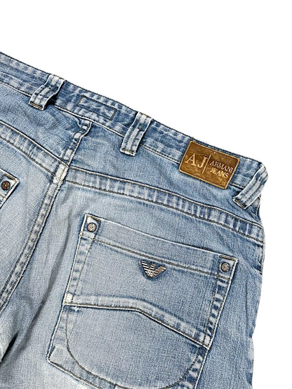 Vintage Armani Straight Leg Jeans (S)