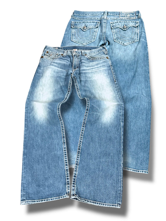 Vintage True Religion Y2K Baggy Jeans (L)