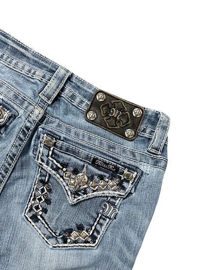 Vintage Miss Me Y2K Bootcut / Flared Damenjeans (S)