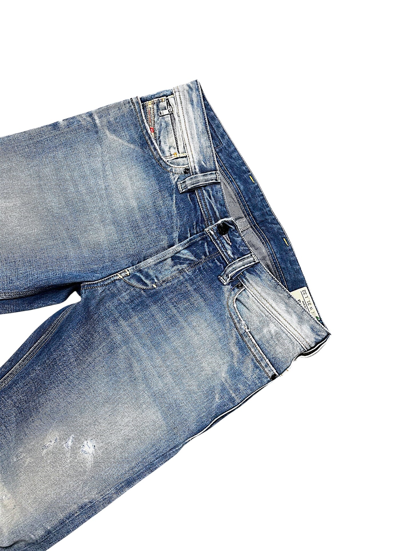 Vintage Diesel Y2K Straight Leg Jeans „Rayan“ (L)
