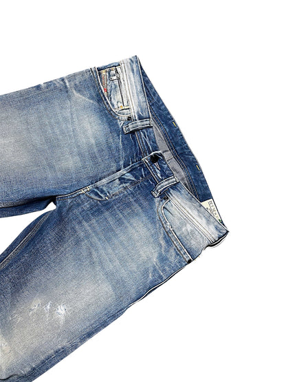 Vintage Diesel Y2K Straight Leg Jeans „Rayan“ (L)