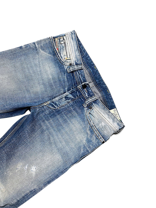 Vintage Diesel Y2K Straight Leg Jeans „Rayan“ (L)