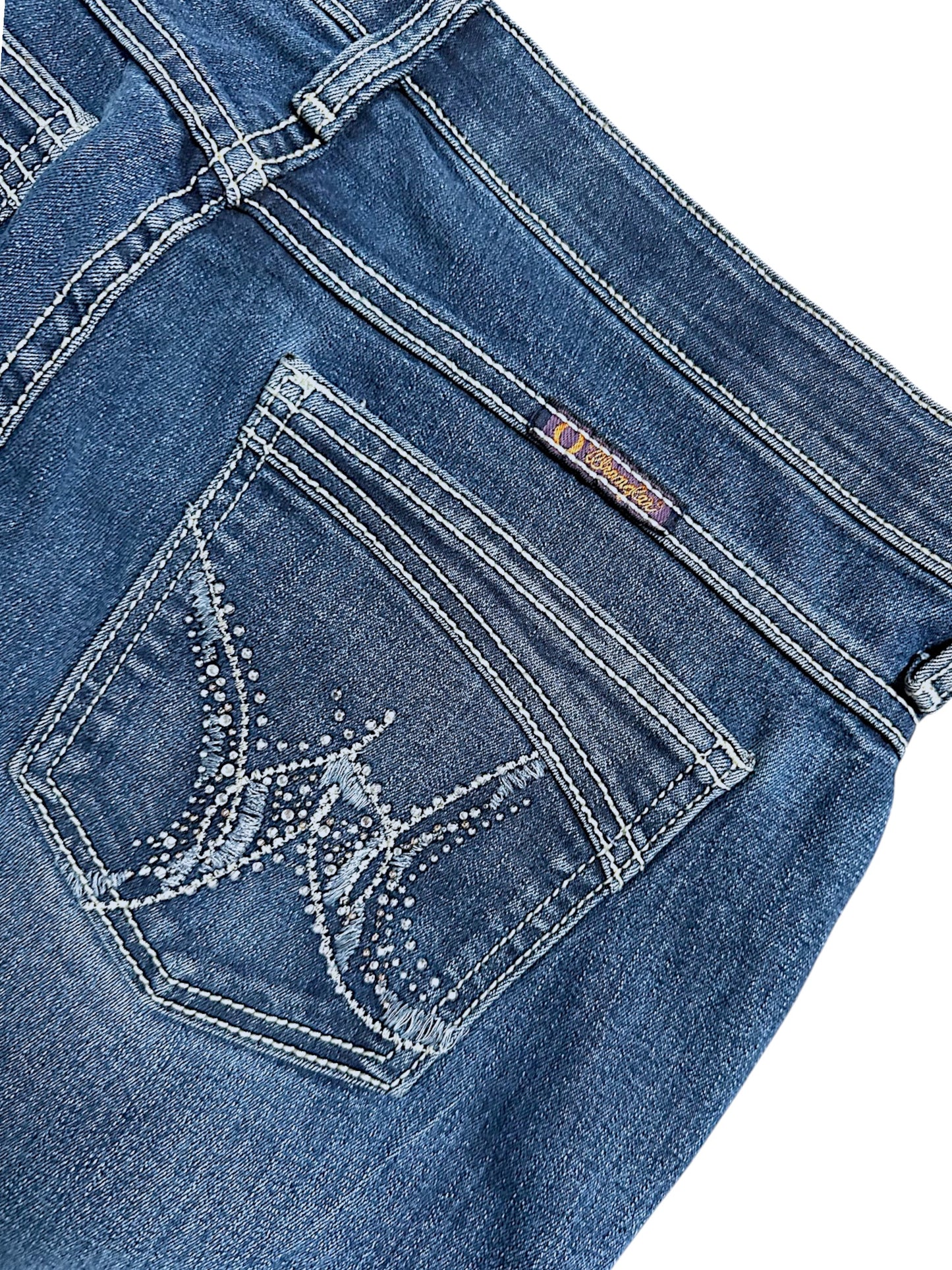 Vintage Y2K Low Waist Bootcut / Flared Damenjeans (S)