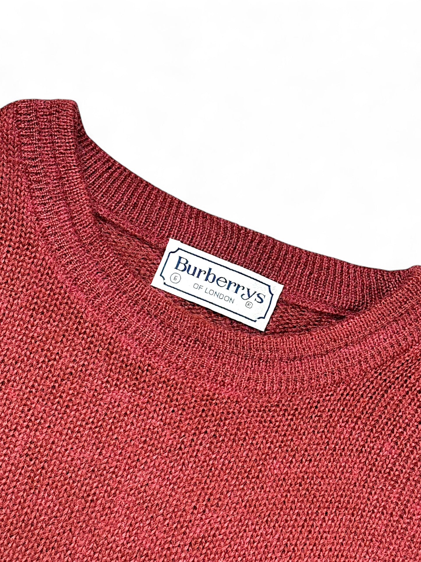 Vintage Burberry Wollpullover (L)